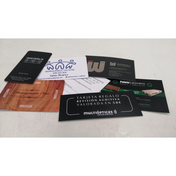 Tarjeta de visita 200 1 cara